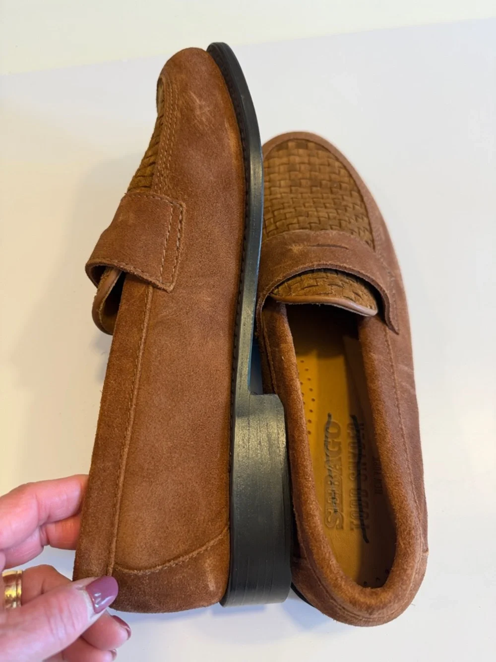 Todd Snyder X Sebago Brown Suede Woven Slip-On Loafers Sz 10.5. NWOB. Box41